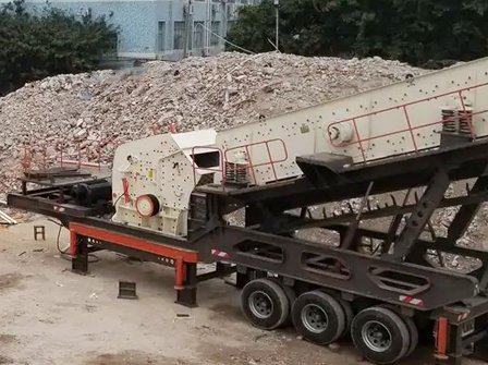 Mobile-Impact-Crushing-Plant-site